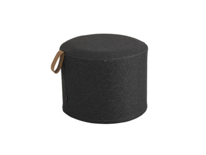 Kotte pall rund 50 H40 svart