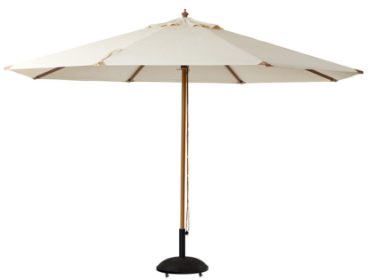 Sorrento Parasoll Vit Ø 4m