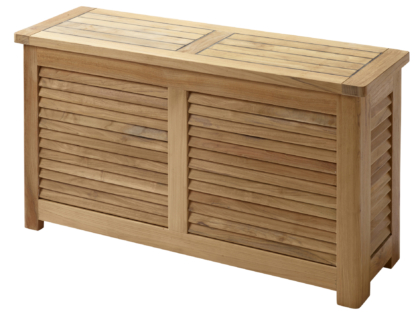 Förvaringsbänk Teak / svart not