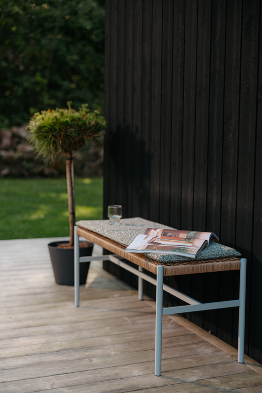 DK bench Light Grey Frisk Teddy verde_2503-71