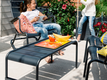 Luxembourg Liten Bänk / Bord