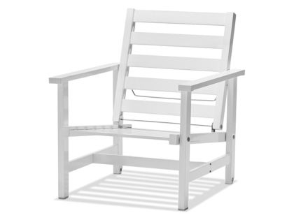 Fri Form - Fåtölj - vit alu.