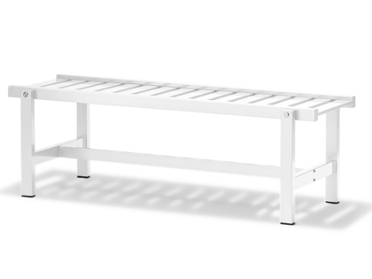 Fri Form - Bänk - vit alu.