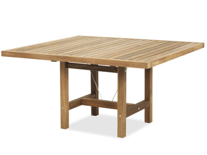 Fri Form - Bord 120x128 cm - teak