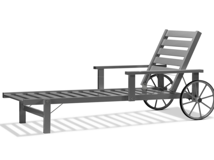 Fri Form - Liggvagn - grå alu.