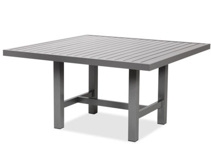 Fri Form - Bord 122x124 cm - grå alu.