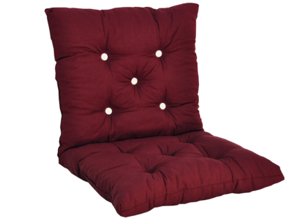 Låg vikdyna flock Bordeaux