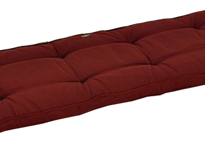 Bordeauxstruktur Bänkdyna   120 cm Canyon