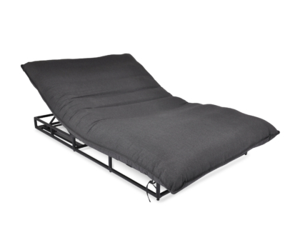 Solsäng Cushy mörkgrå