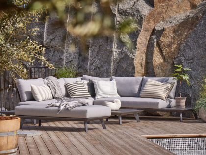 Loungegrupp Positano Charcole