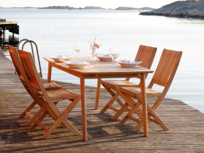 Boathouse F�rl�ngningsbord och Roxy klappstol