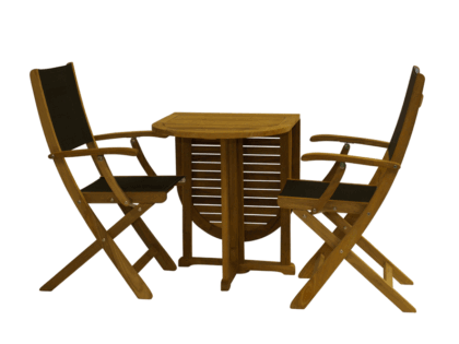 Teakgrupp Per balkongbord & Air karmstol