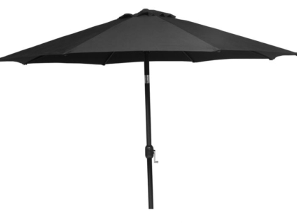 Hillerstorp Parasoll Ø 300 cm Svart