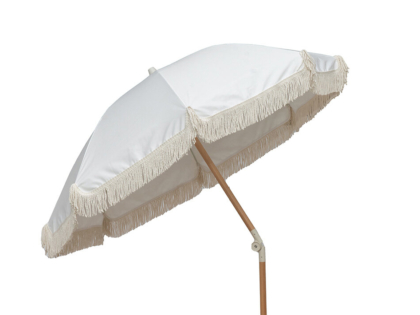 Parasoll 2 meter Ø Vit