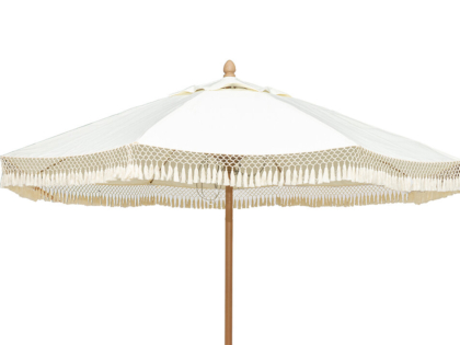 Parasoll 3 meter Ø med fransar