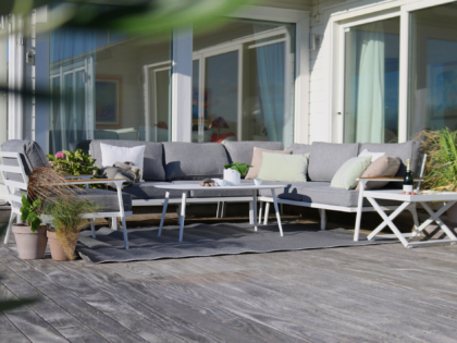 Loungegrupp Cozy Vit