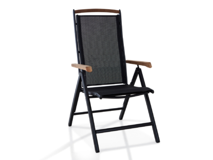 Baltimore Positionsstol Svart/Teak