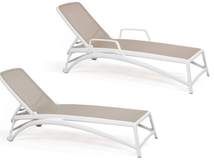 Atlantico Solsäng Vit / Beige