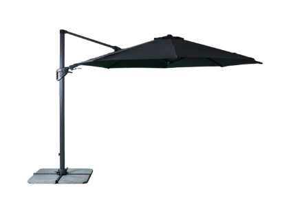 Hängparasoll Flex Ø 3,5 m antracit